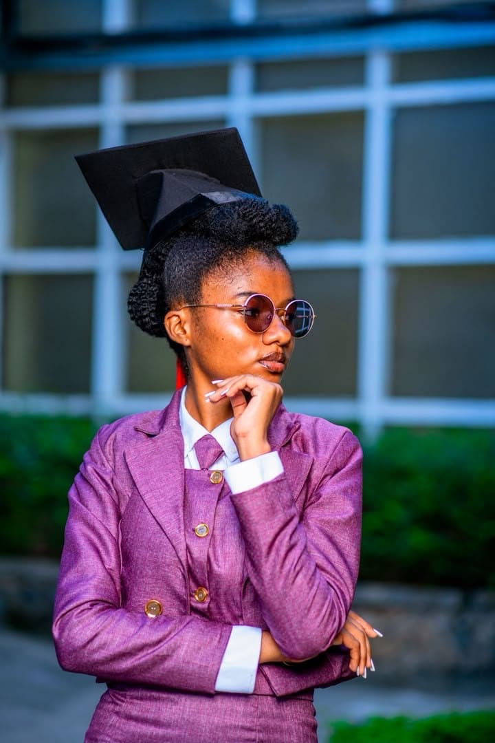 Mortarboard and sunglasses