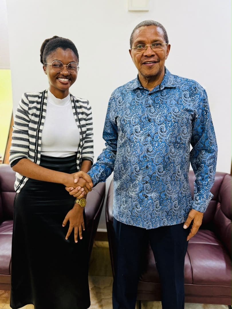 With former President Jakaya Kikwete