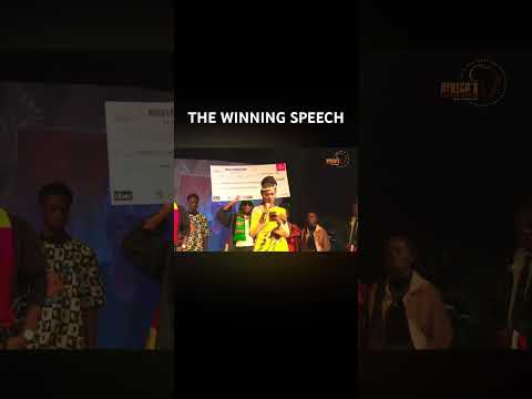 The Winning Speech