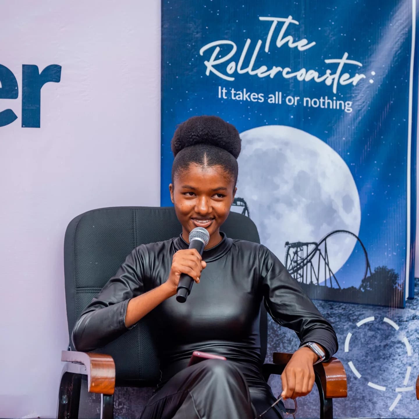 The Rollercoaster book launch
