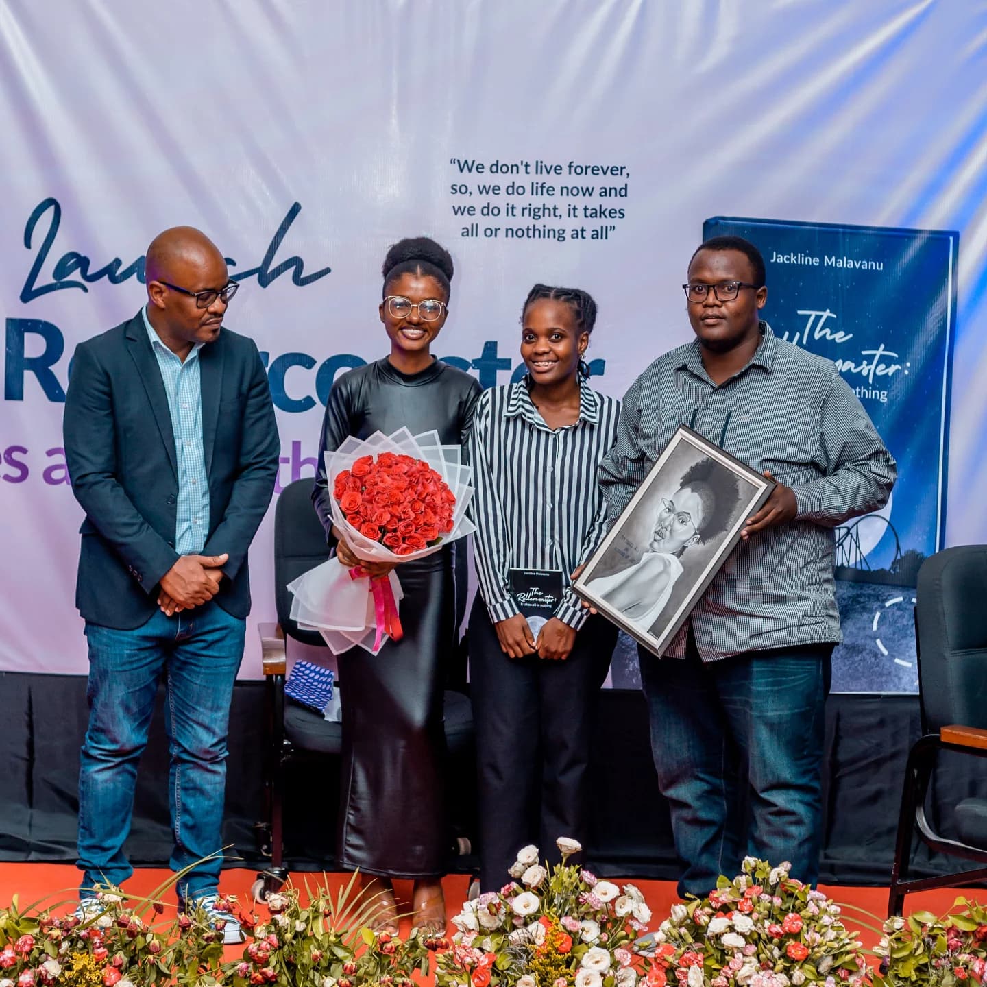 The Rollercoaster book launch